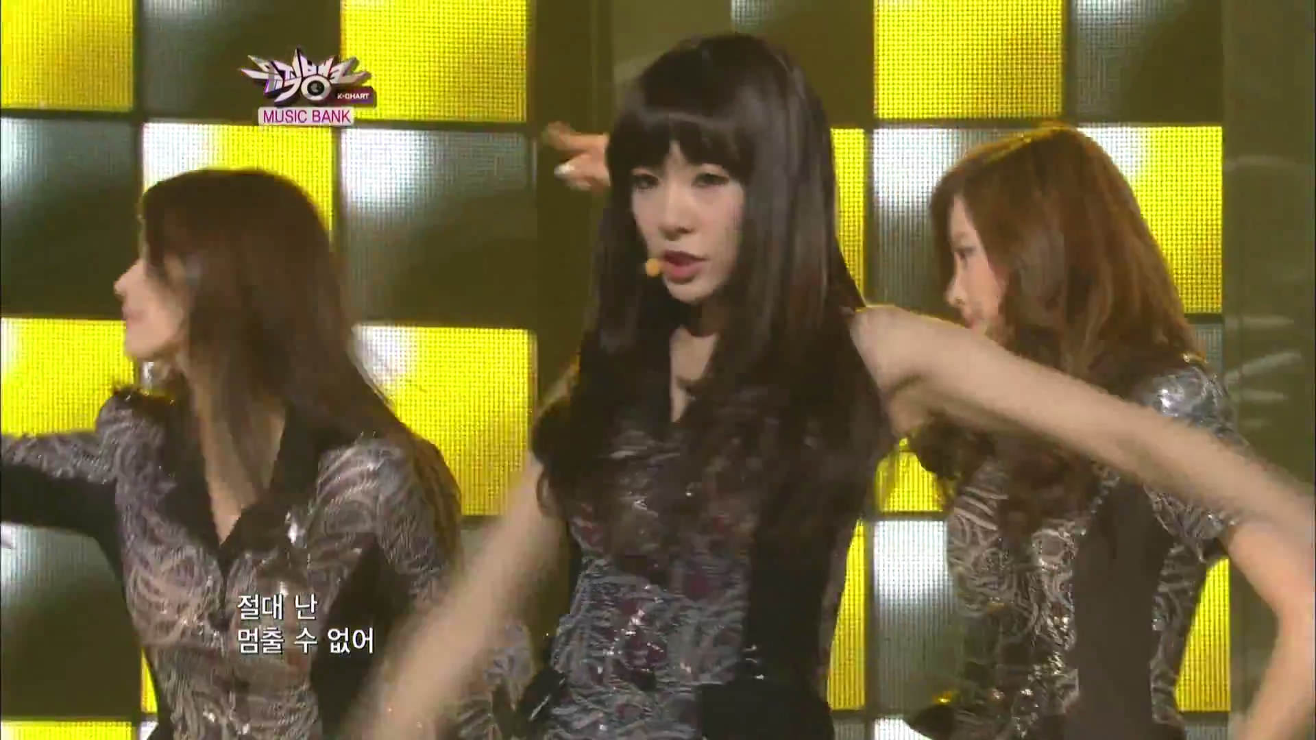 SNSD Girls' Generation 소녀시대 MR.TAXI KBS MUSIC BANK